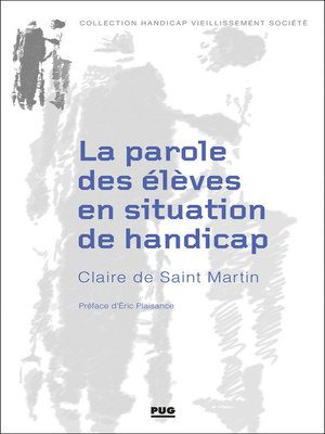 cover image of La parole des élèves en situation de handicap